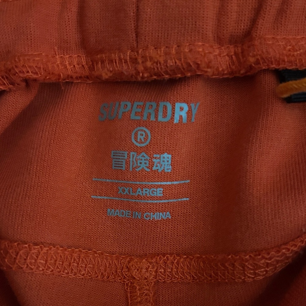 Superdry Men's Bright Orange Athletic Shorts - Picture 2 of 4